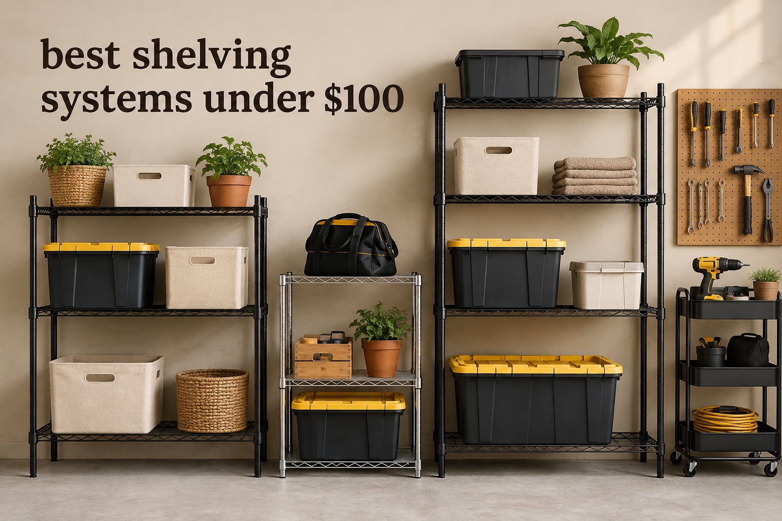 best shelving systems under $100