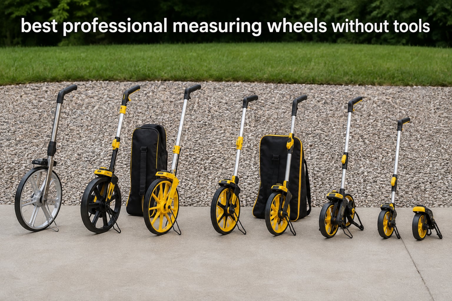 best professional measuring wheels without tools