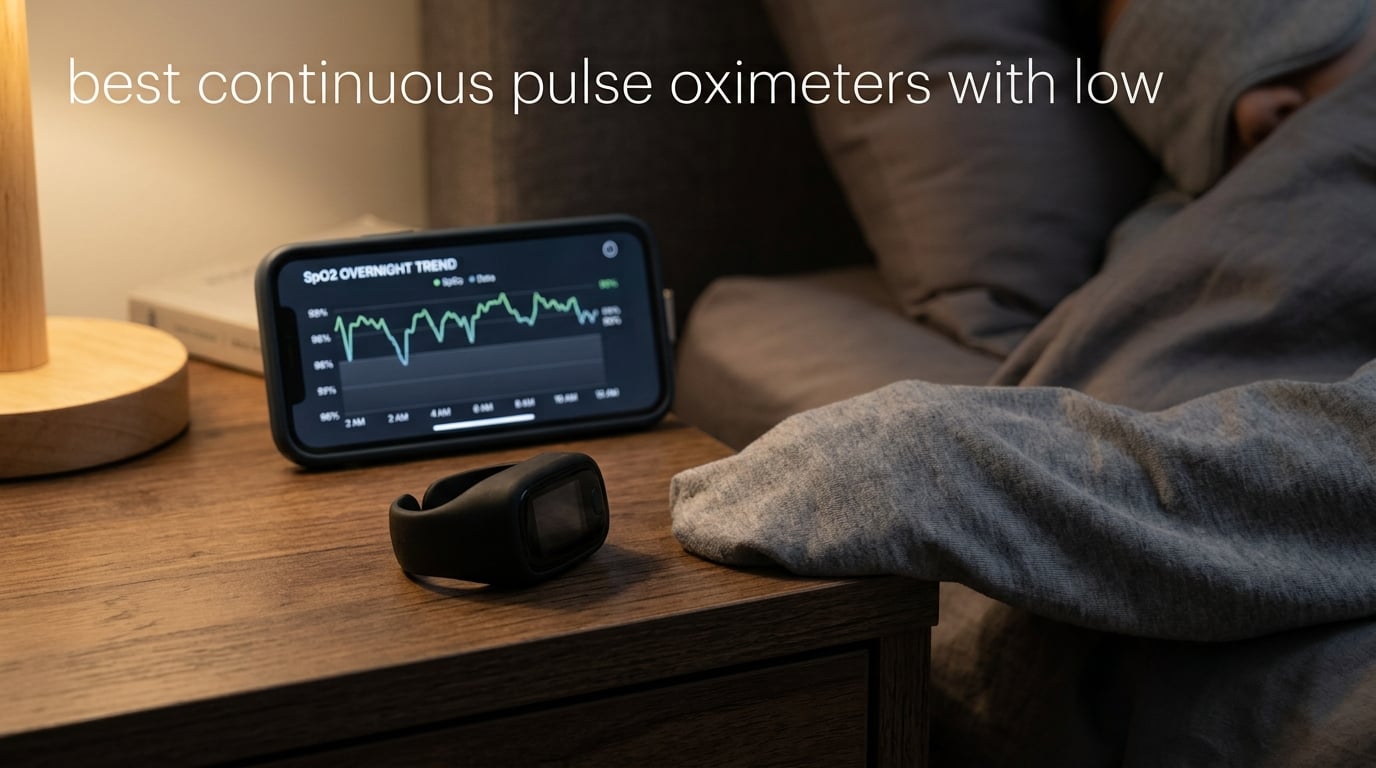 best continuous pulse oximeters with low