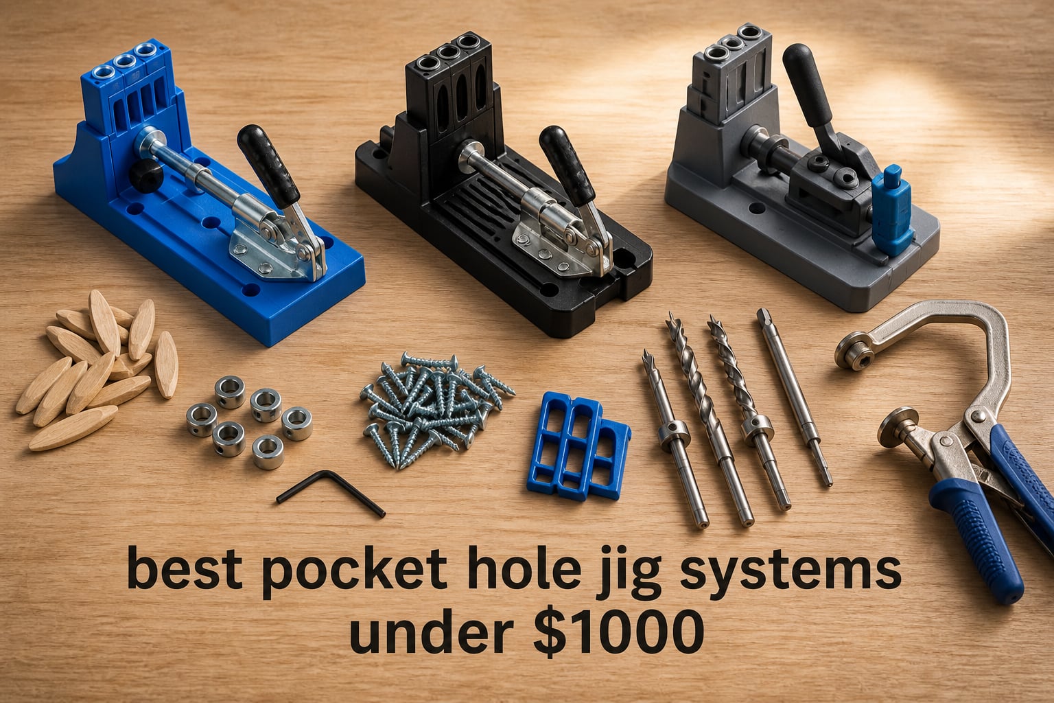 best pocket hole jig systems under $1000