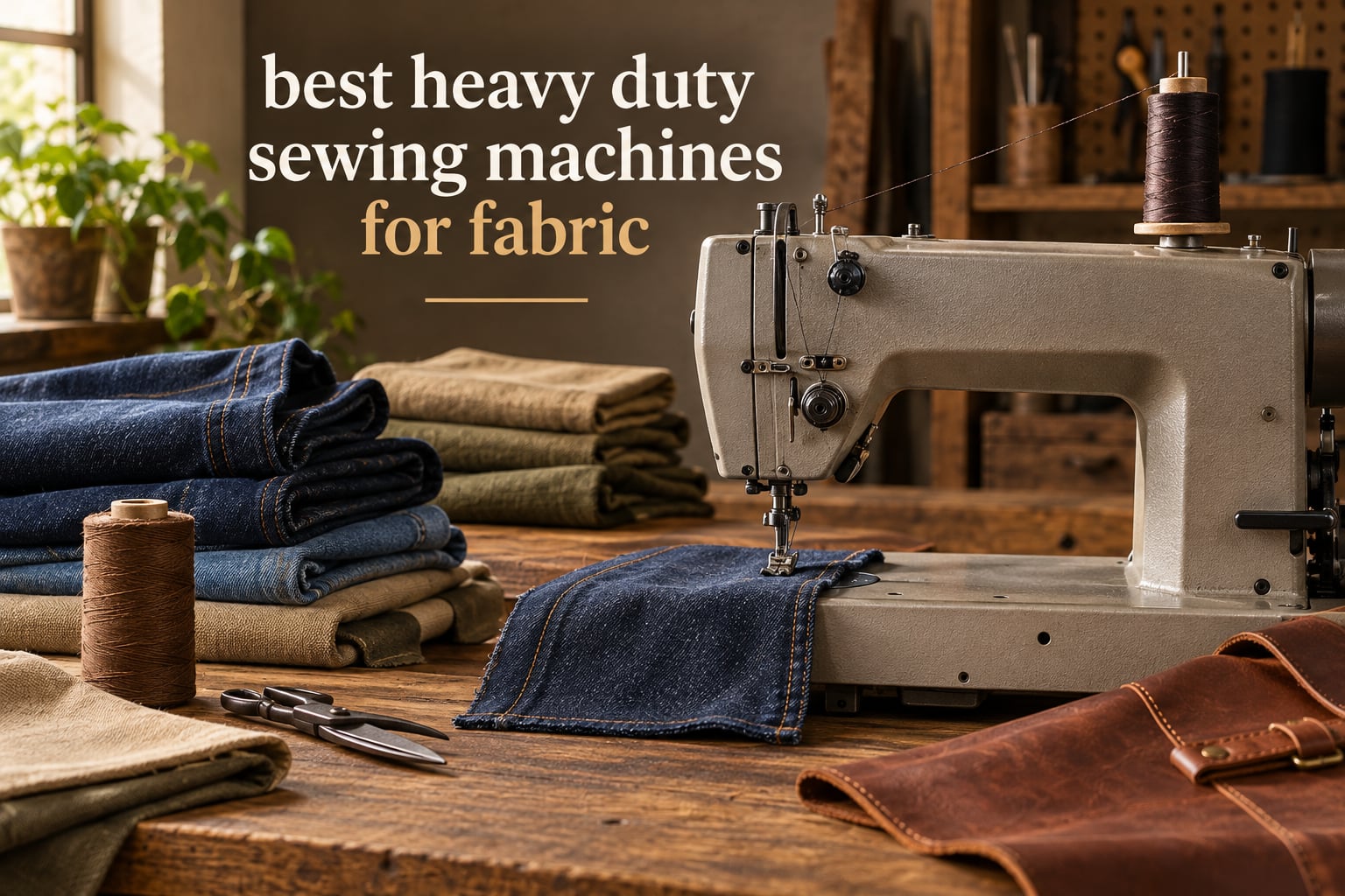 best heavy duty sewing machines for fabric