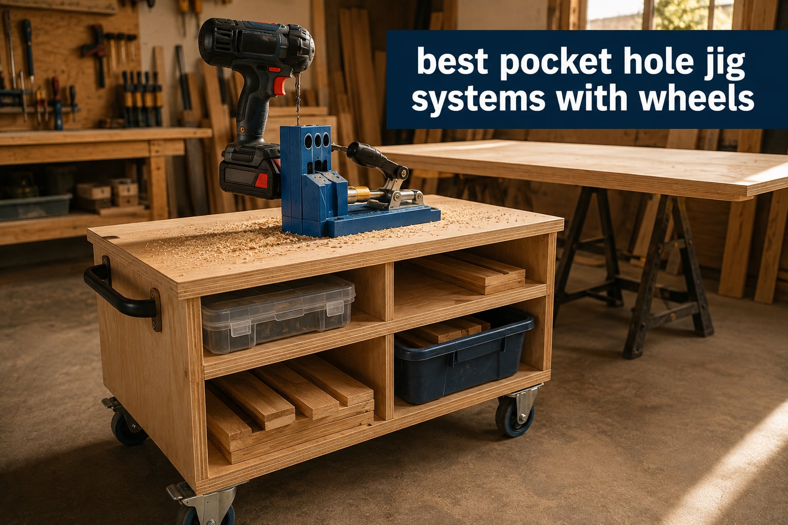 best pocket hole jig systems with wheels
