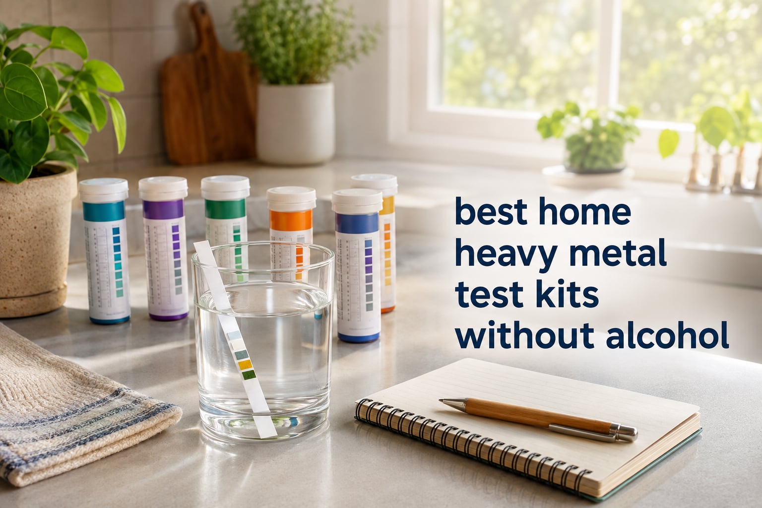 best home heavy metal test kits without alcohol