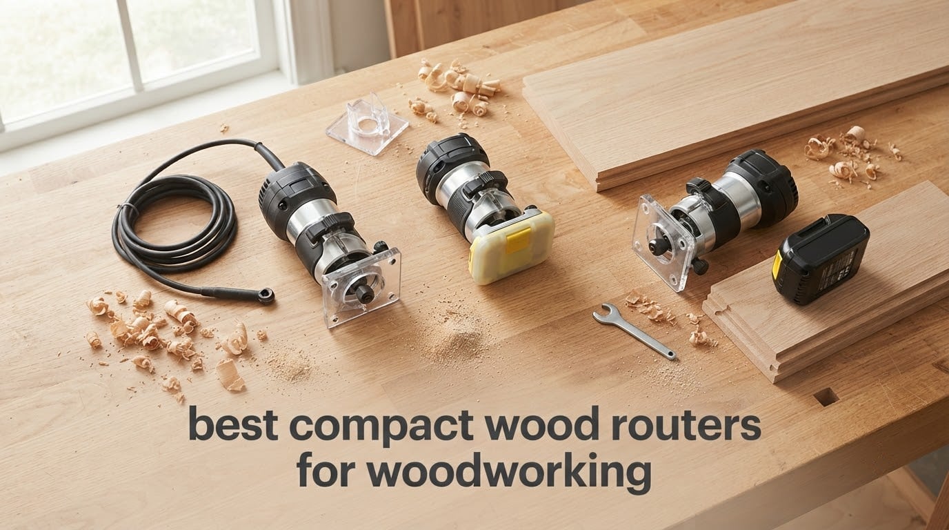 best compact wood routers for woodworking