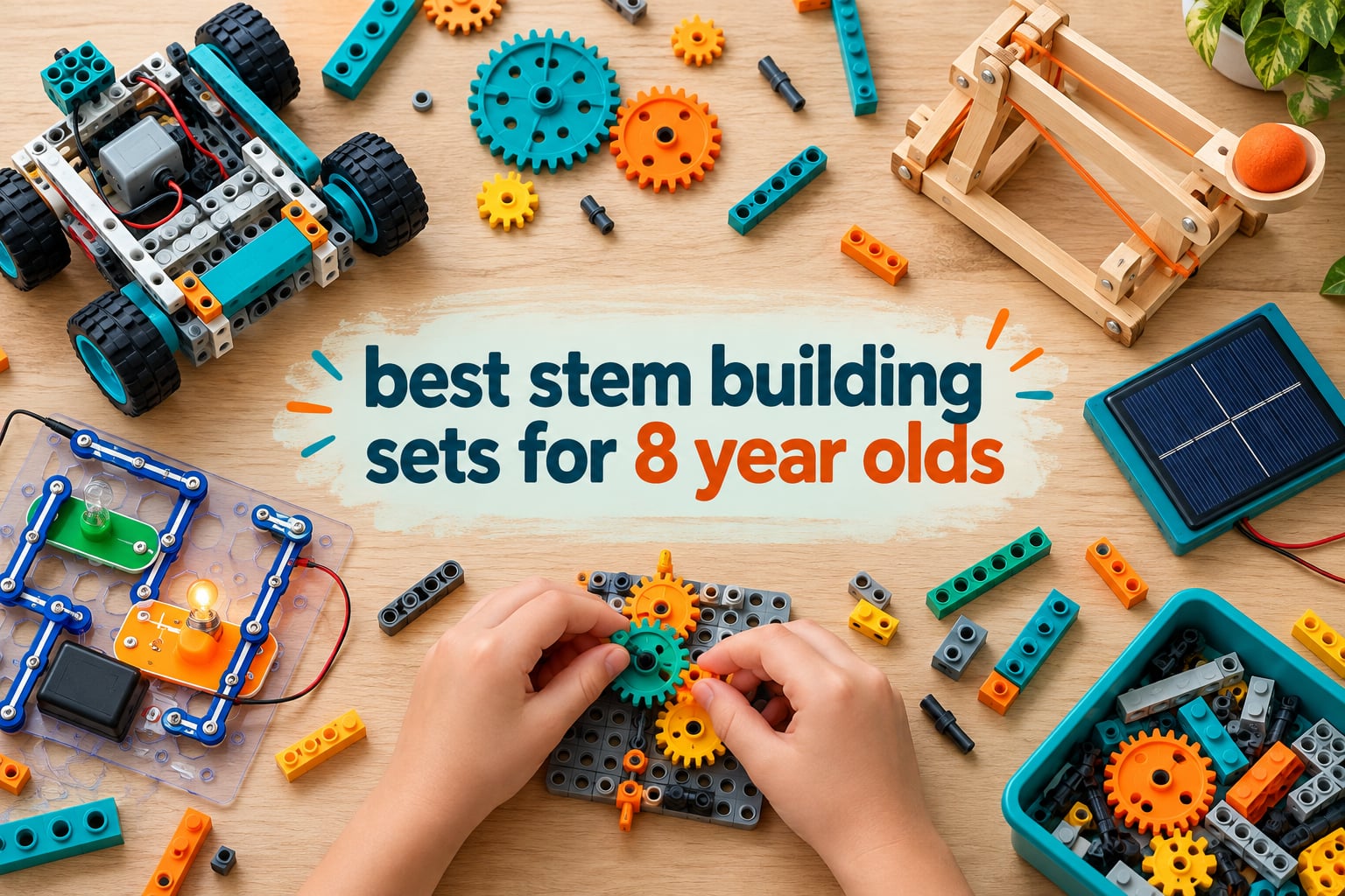 best stem building sets for 8 year olds
