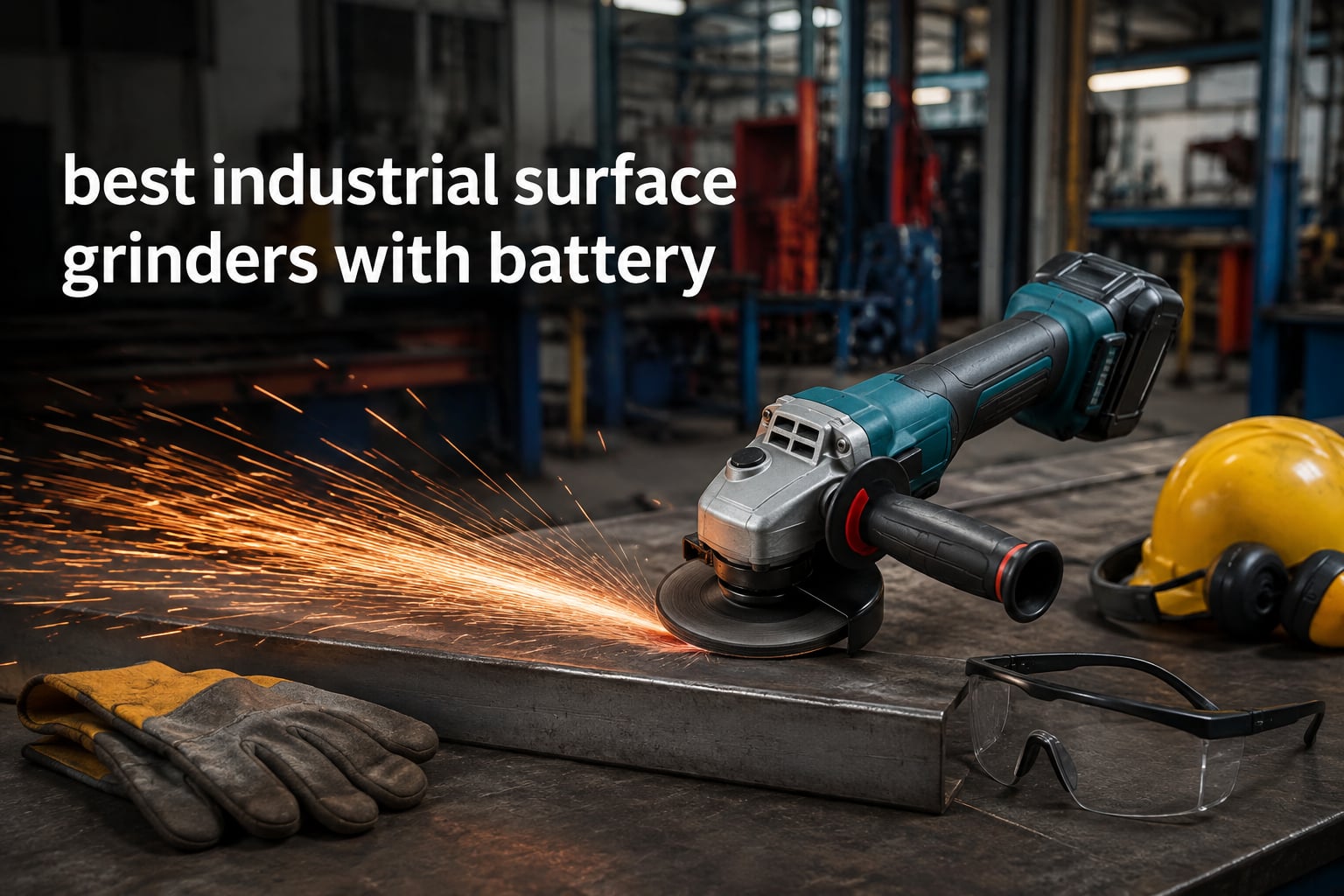 best industrial surface grinders with battery