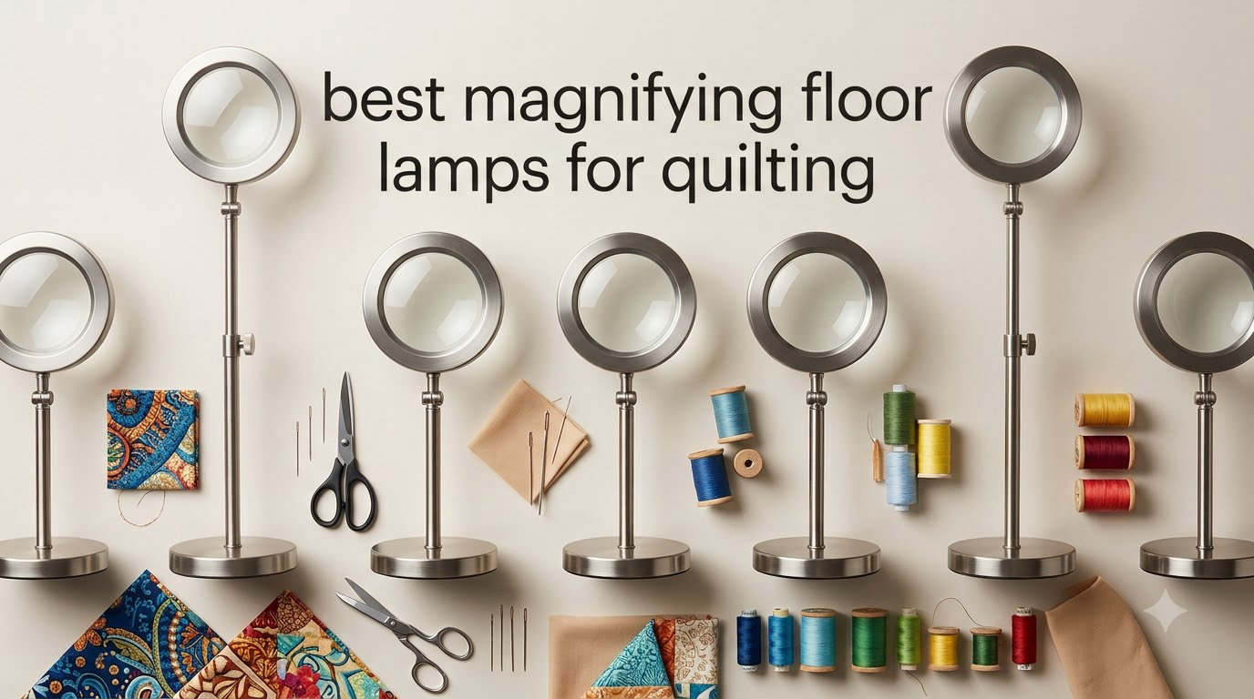 best magnifying floor lamps for quilting