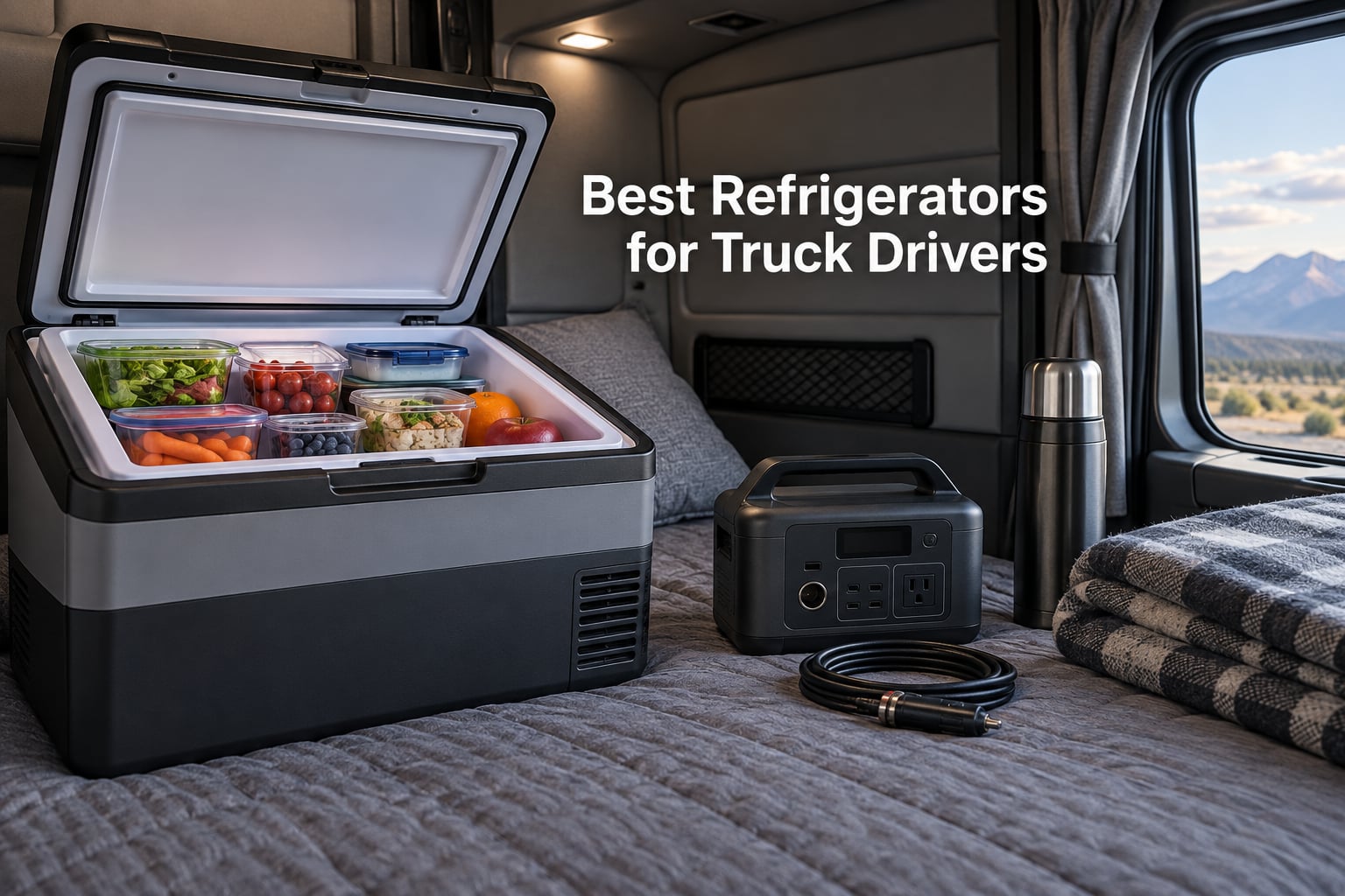 Best Refrigerators for Truck Drivers