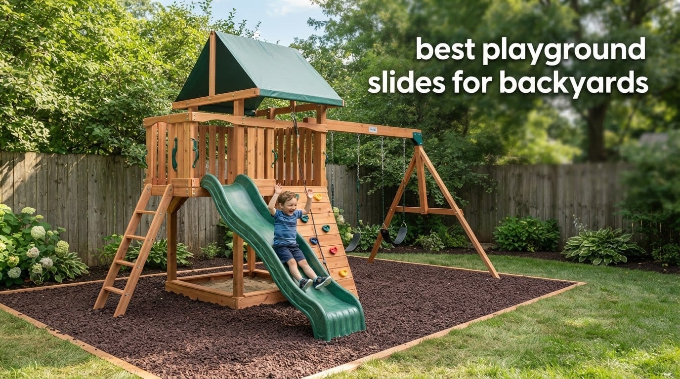 best playground slides for backyards