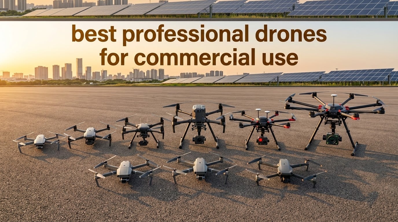 best professional drones for commercial use