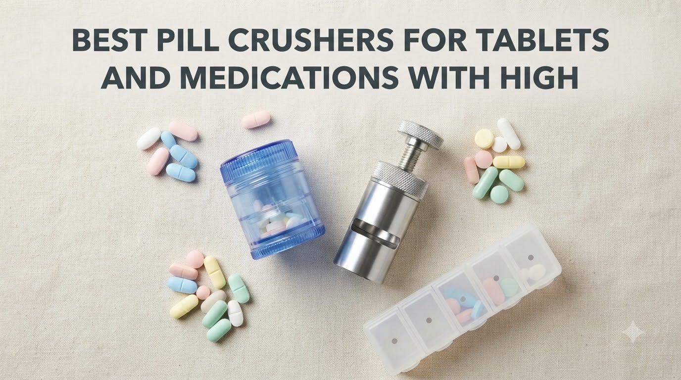 best pill crushers for tablets and medications with high