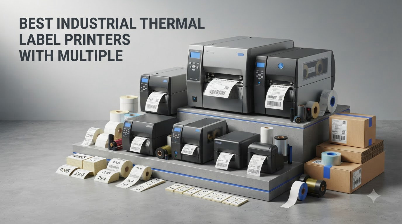 best industrial thermal label printers with multiple