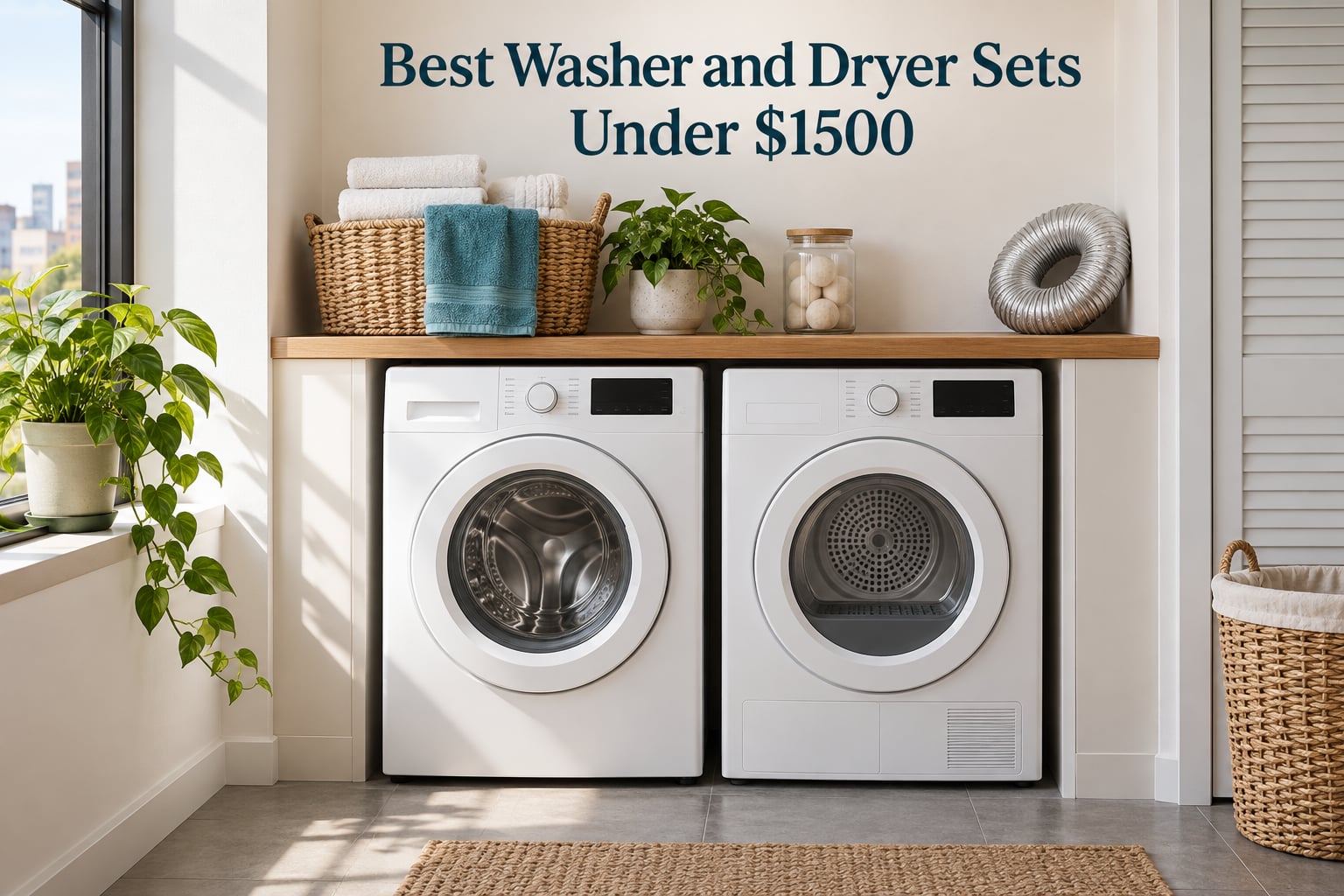 Best Washer and Dryer Sets Under $1500