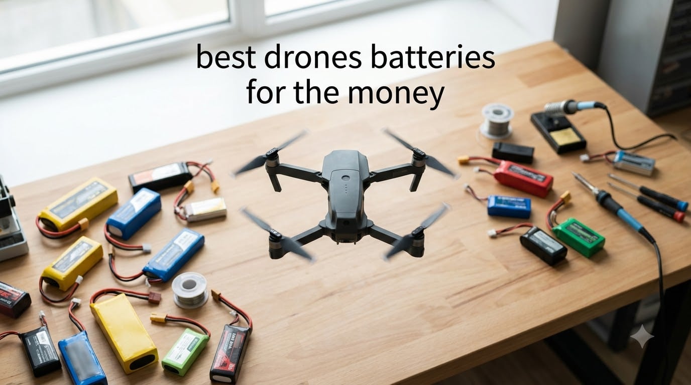 best drones batteries for the money
