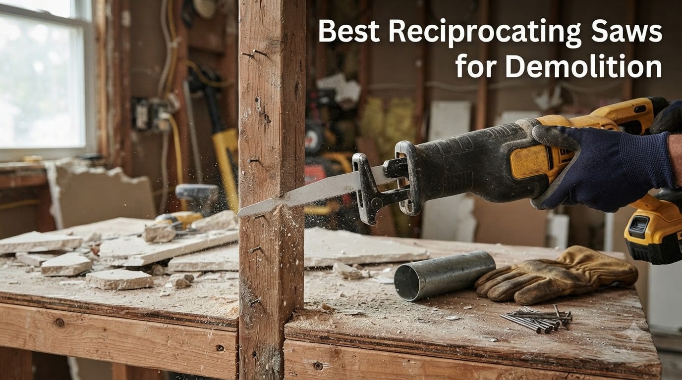 Best Reciprocating Saws for Demolition