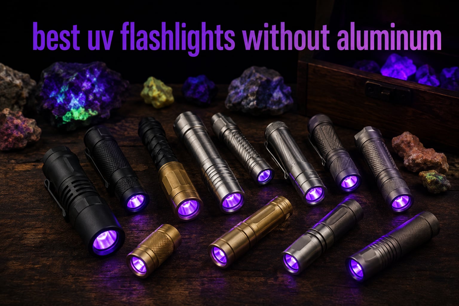 best uv flashlights without aluminum