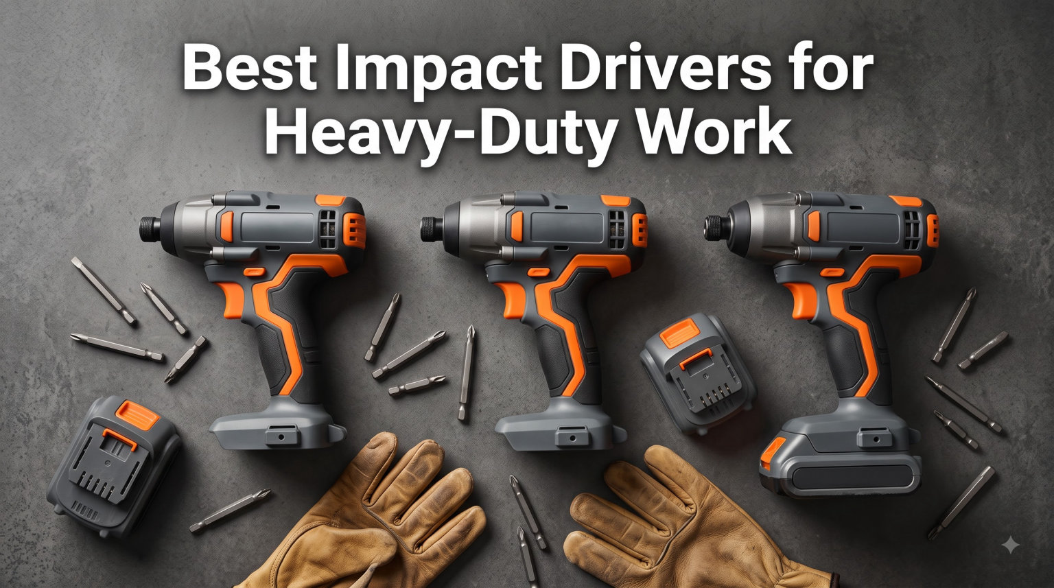 Best Impact Drivers for Heavy-Duty Work