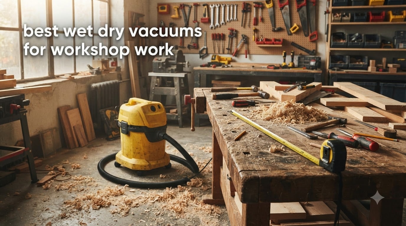 best wet dry vacuums for workshop work