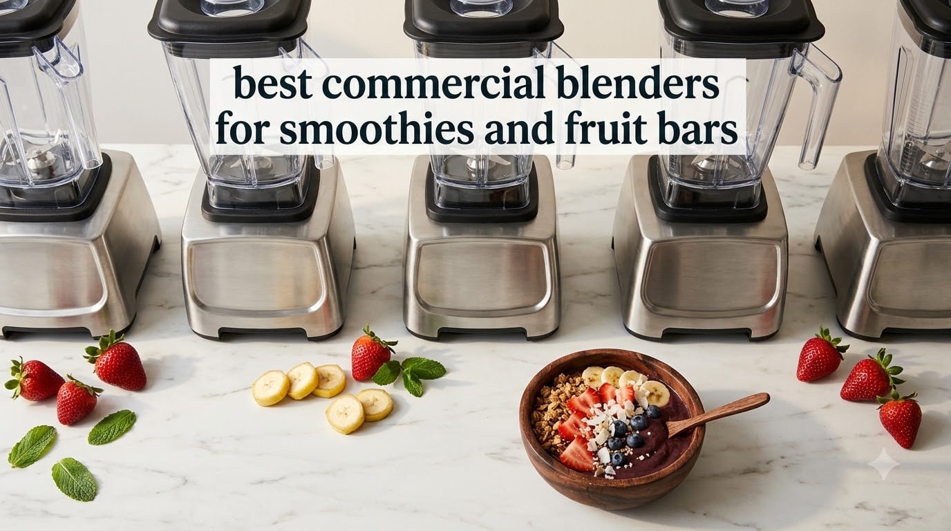 best commercial blenders for smoothies and fruit bars