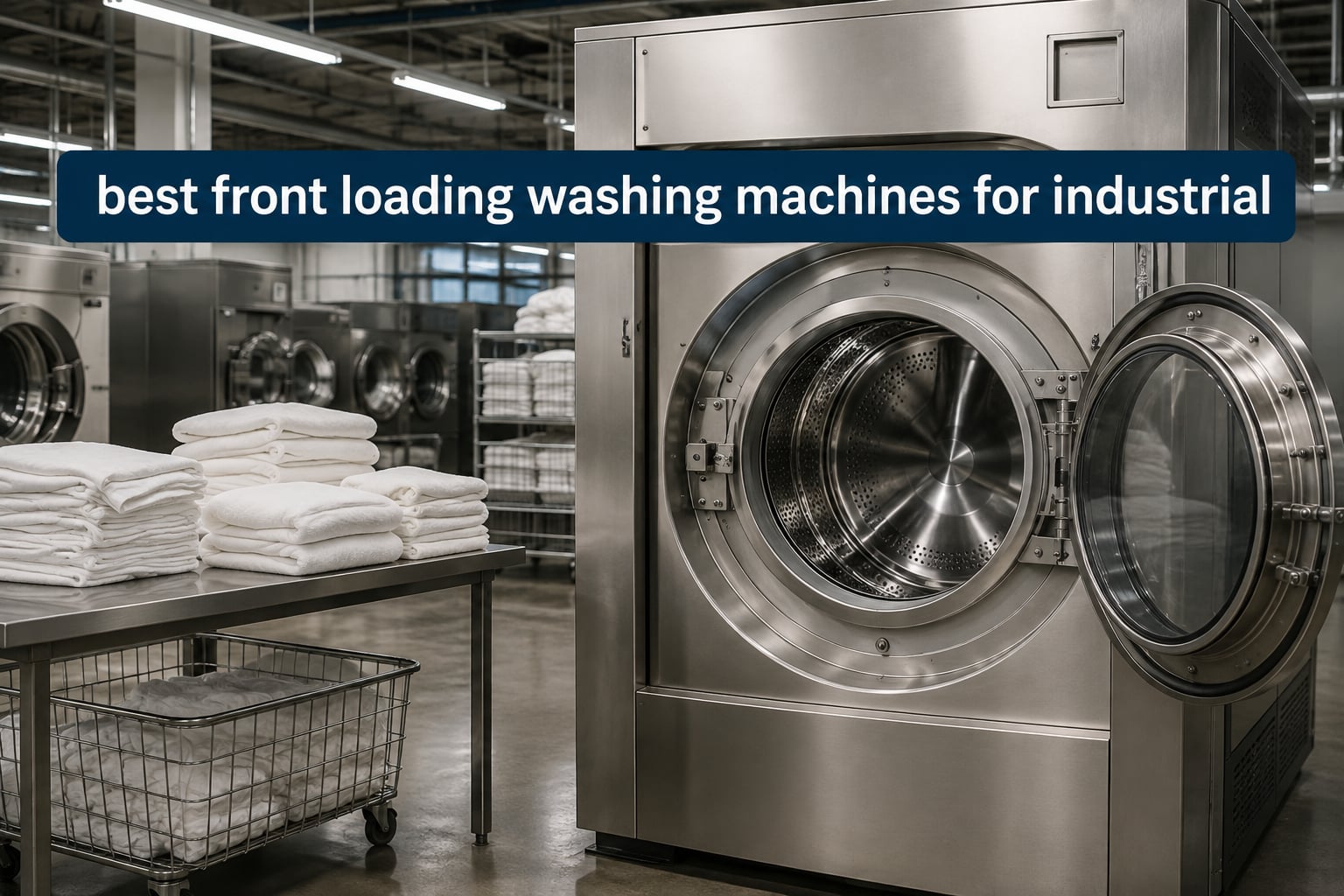 best front loading washing machines for industrial