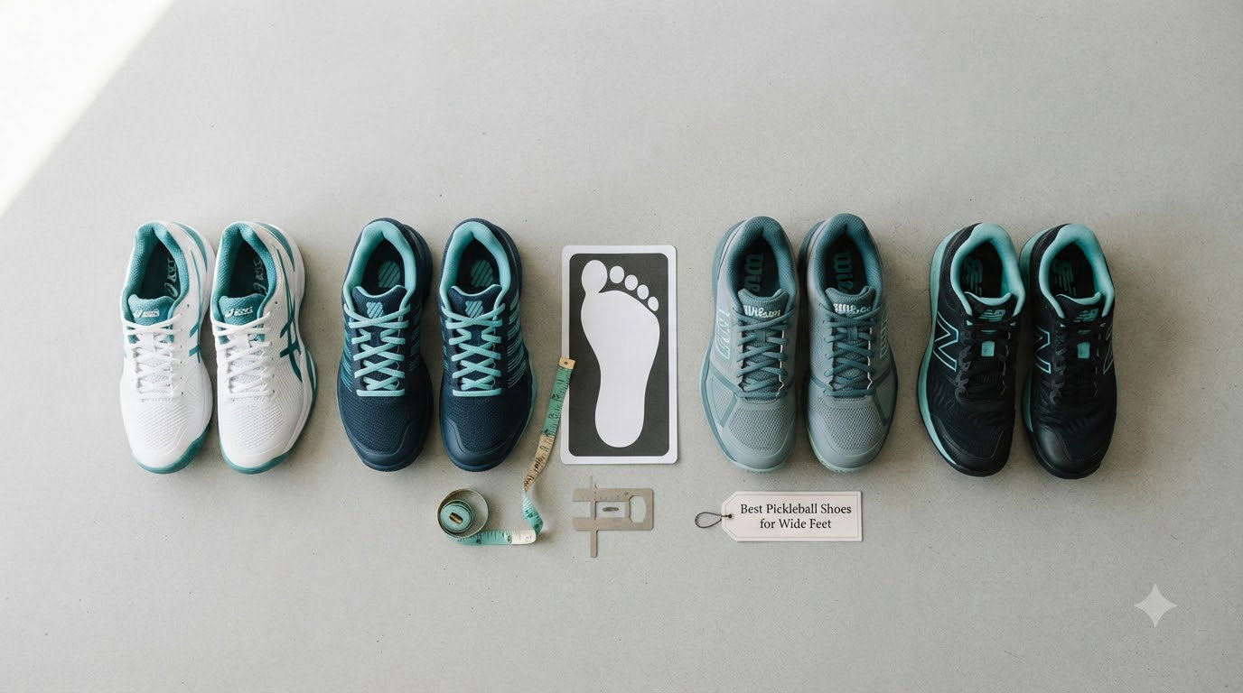 Best Pickleball Shoes for Wide Feet