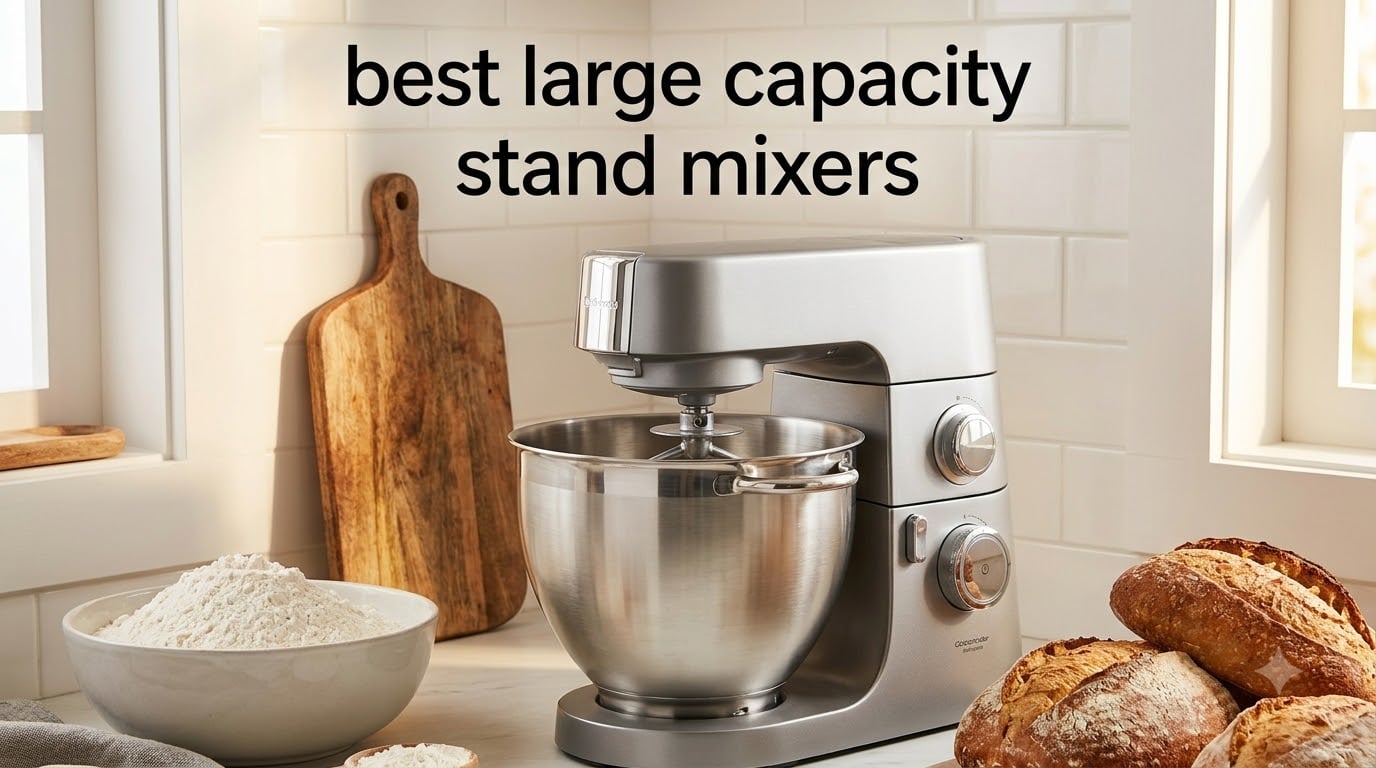 best large capacity stand mixers