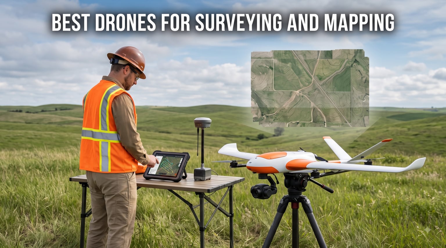 best drones for surveying and mapping