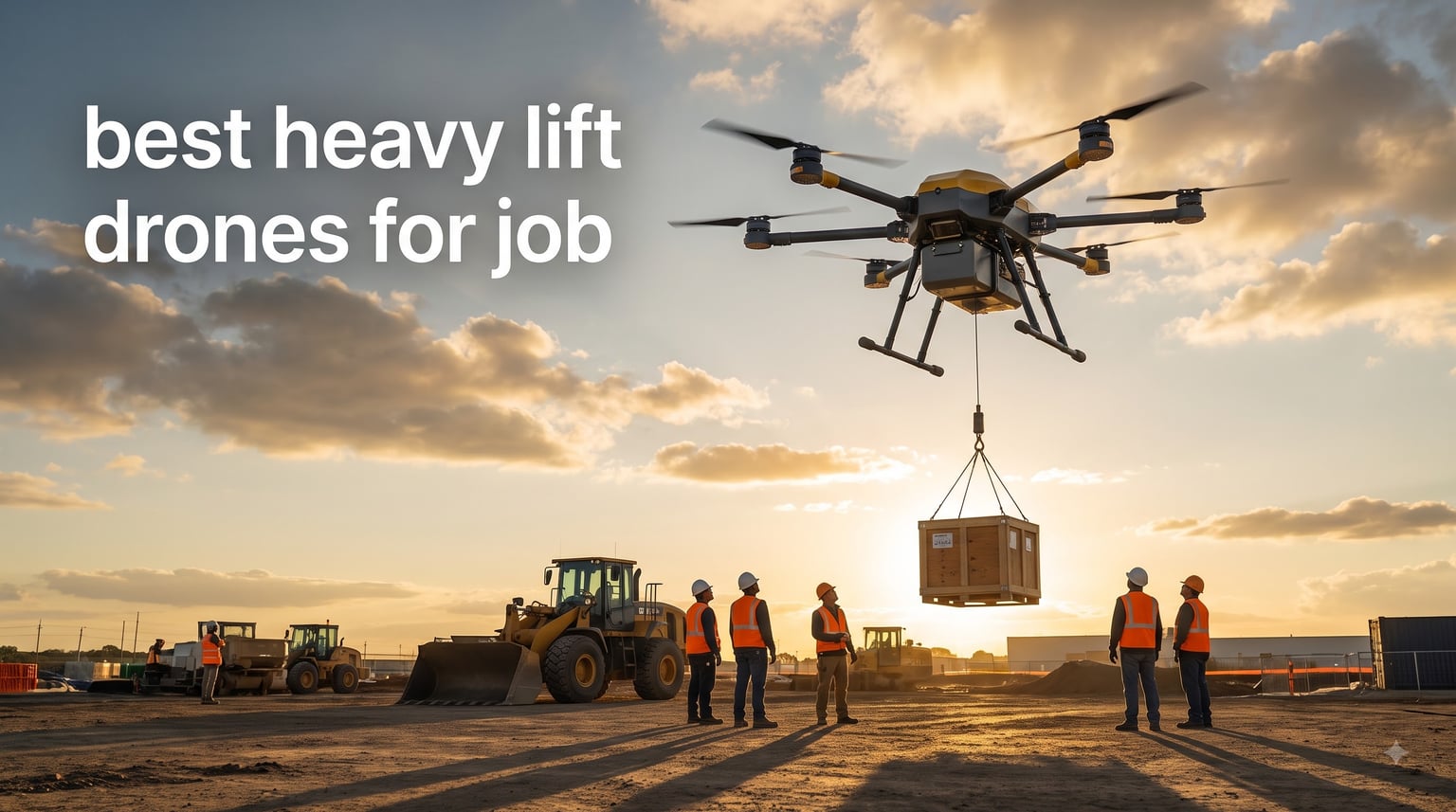 best heavy lift drones for job