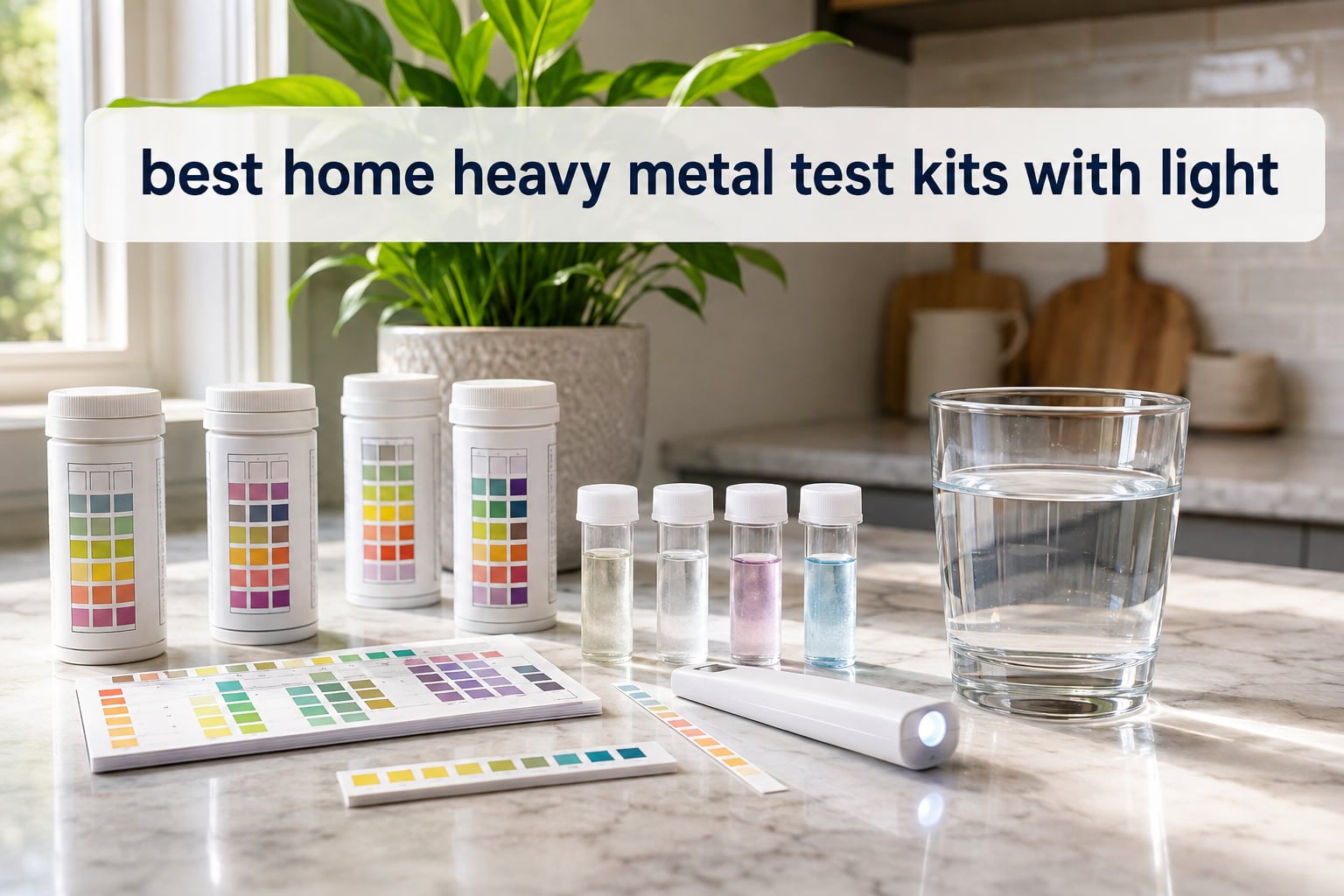 best home heavy metal test kits with light