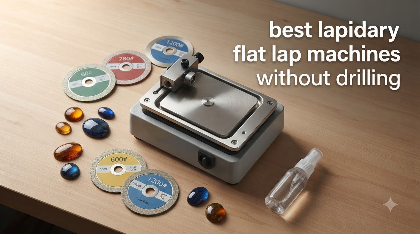 best lapidary flat lap machines without drilling