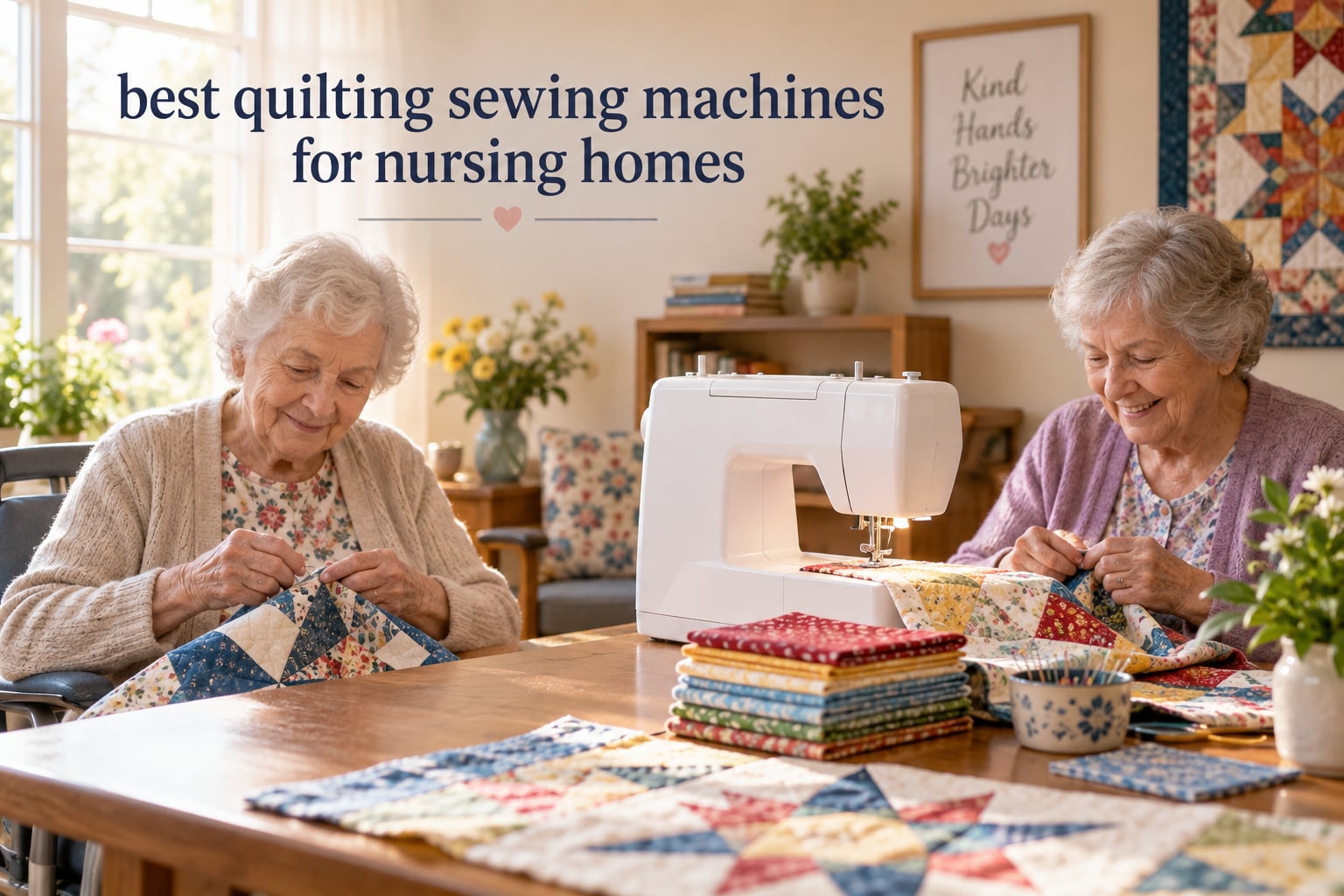 best quilting sewing machines for nursing homes
