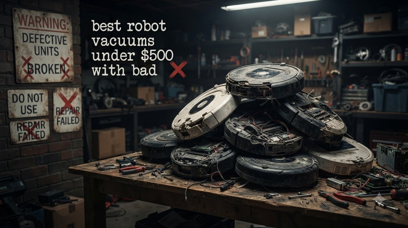 best robot vacuums under $500 with bad