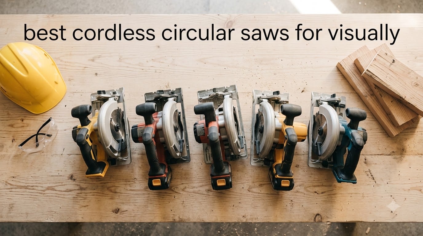 best cordless circular saws for visually