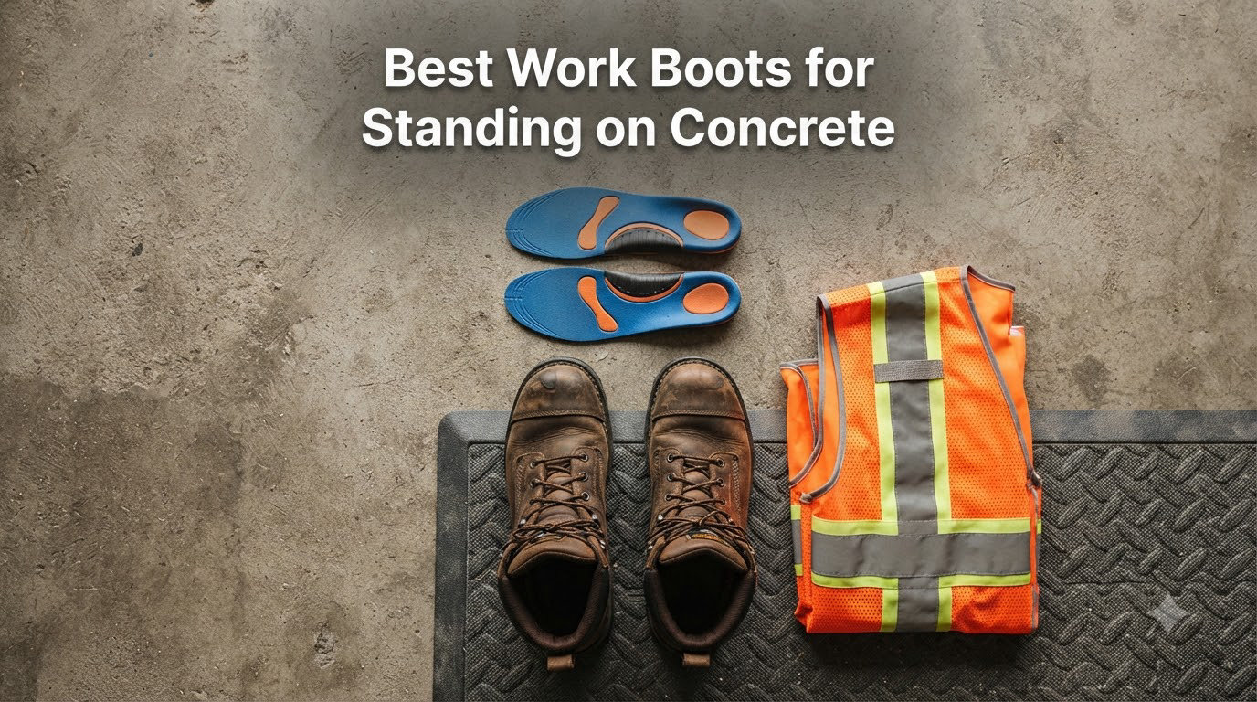 Best Work Boots for Standing on Concrete