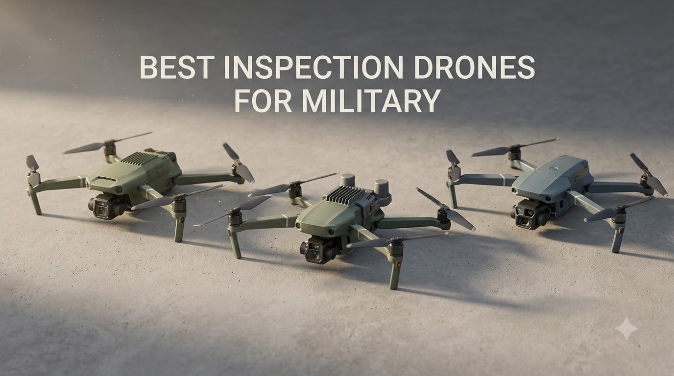 best inspection drones for military
