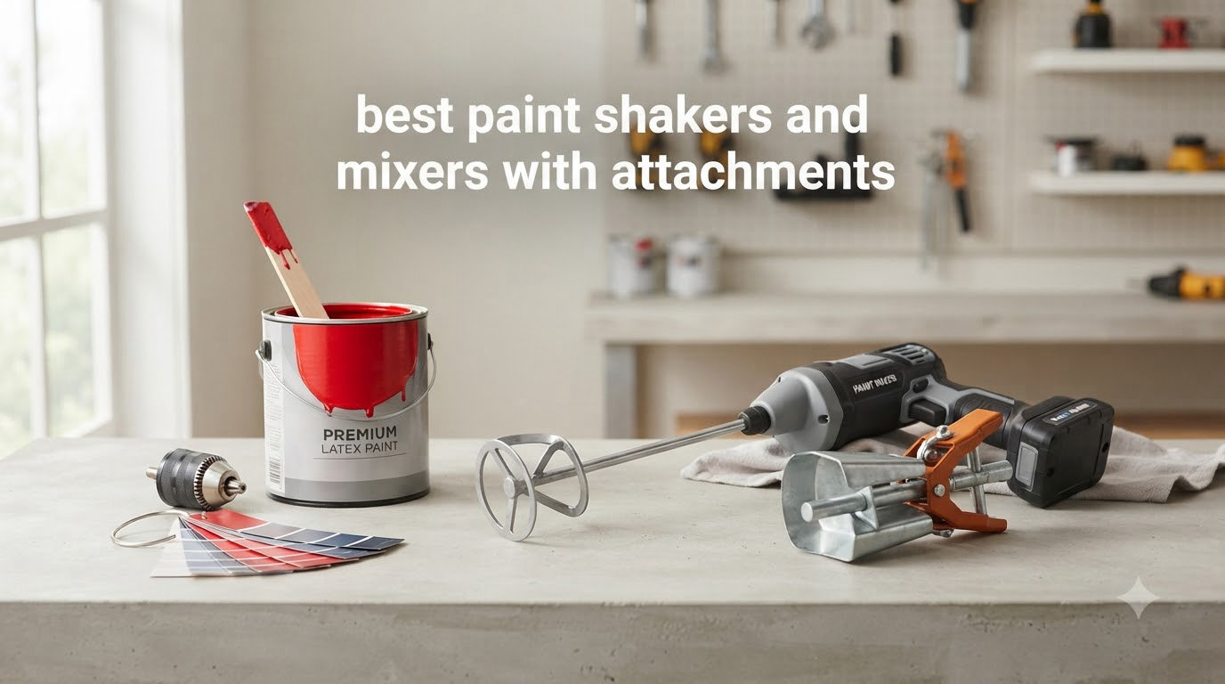 best paint shakers and mixers with attachments