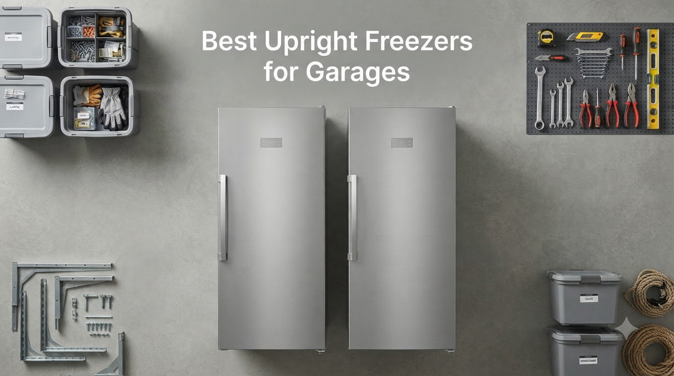 Best Upright Freezers for Garages