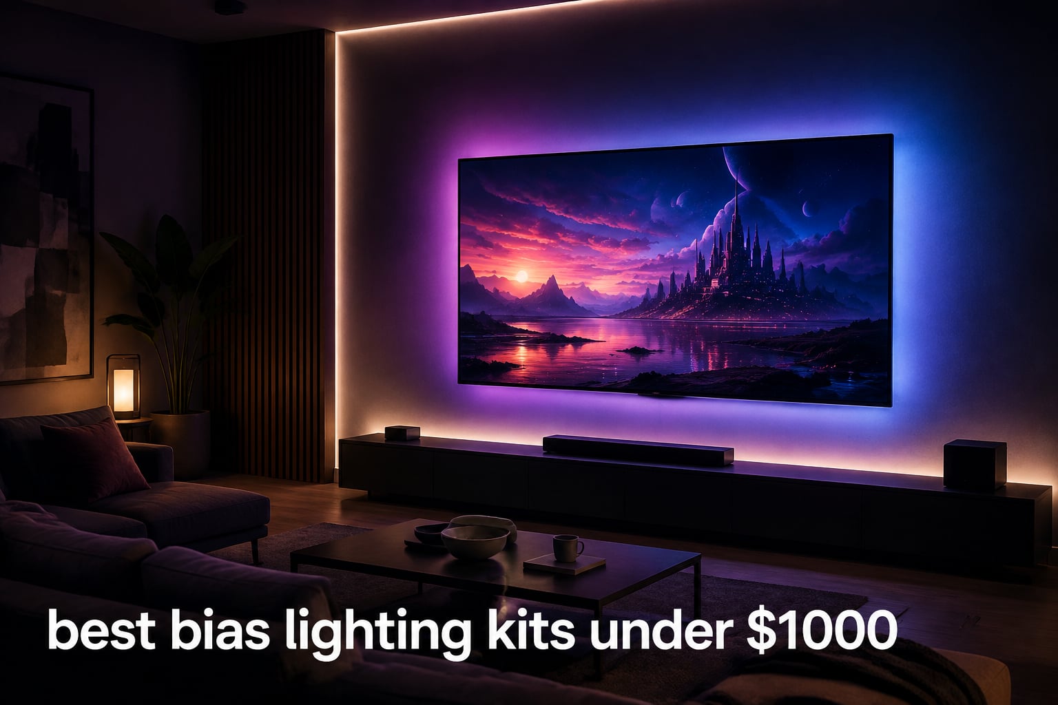 best bias lighting kits under $1000