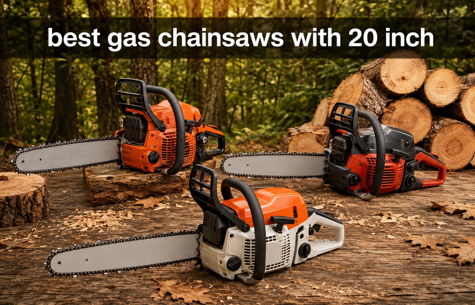best gas chainsaws with 20 inch