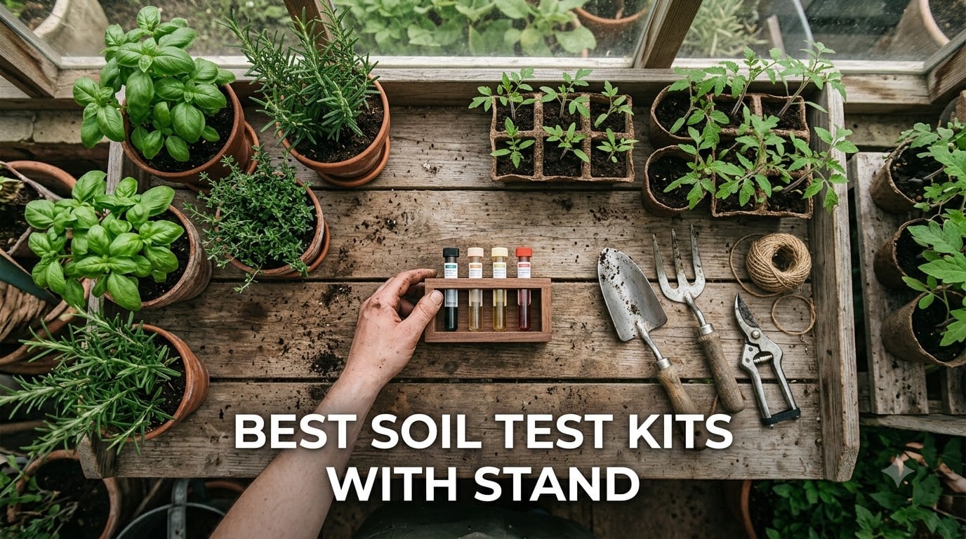 best soil test kits with stand