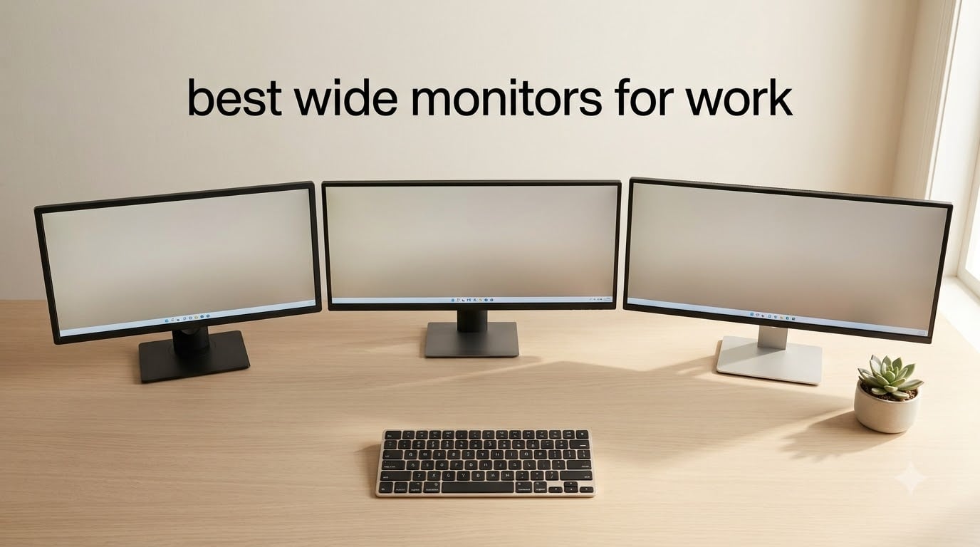 best wide monitors for work