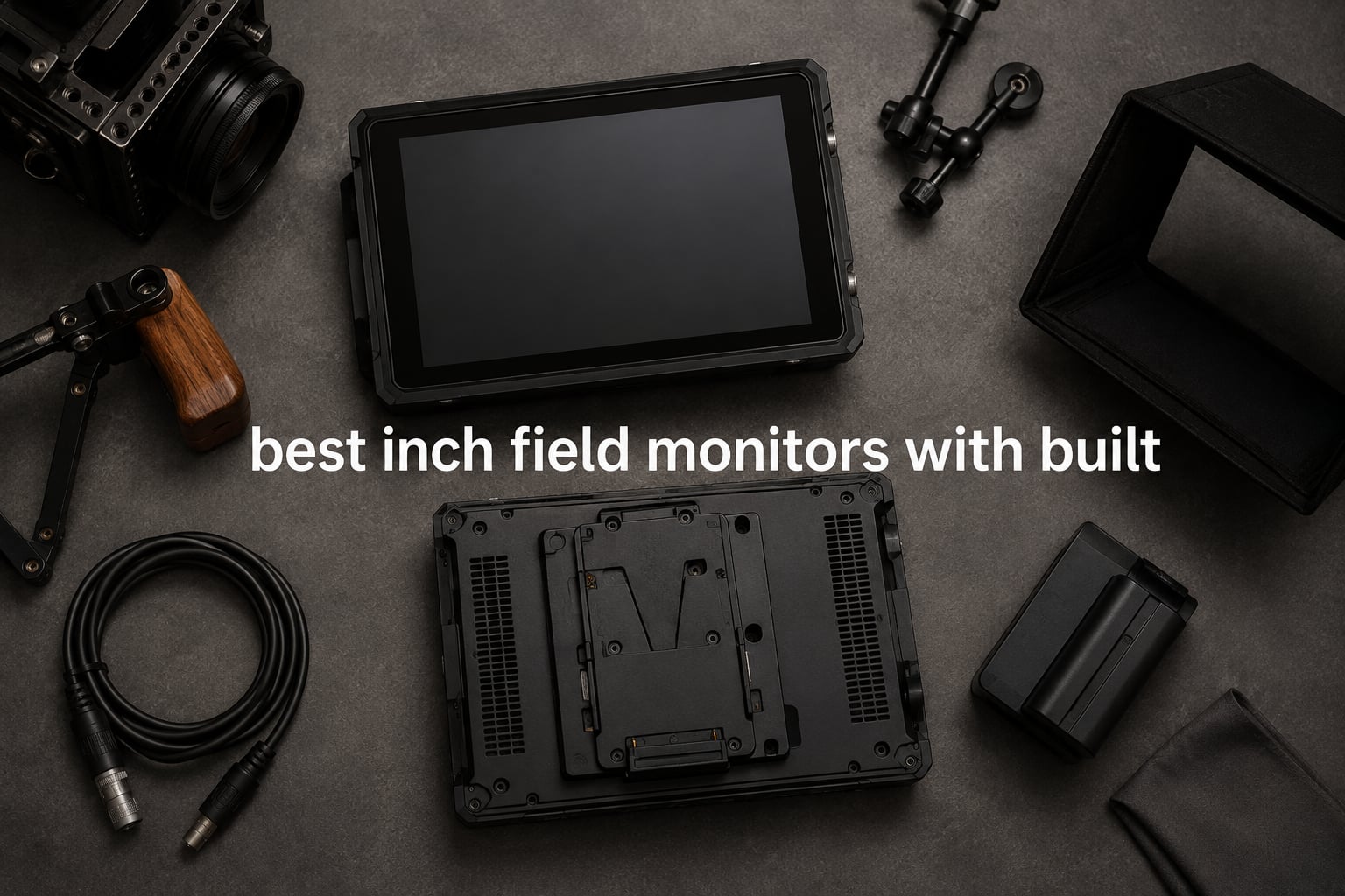 best 7 inch field monitors with built