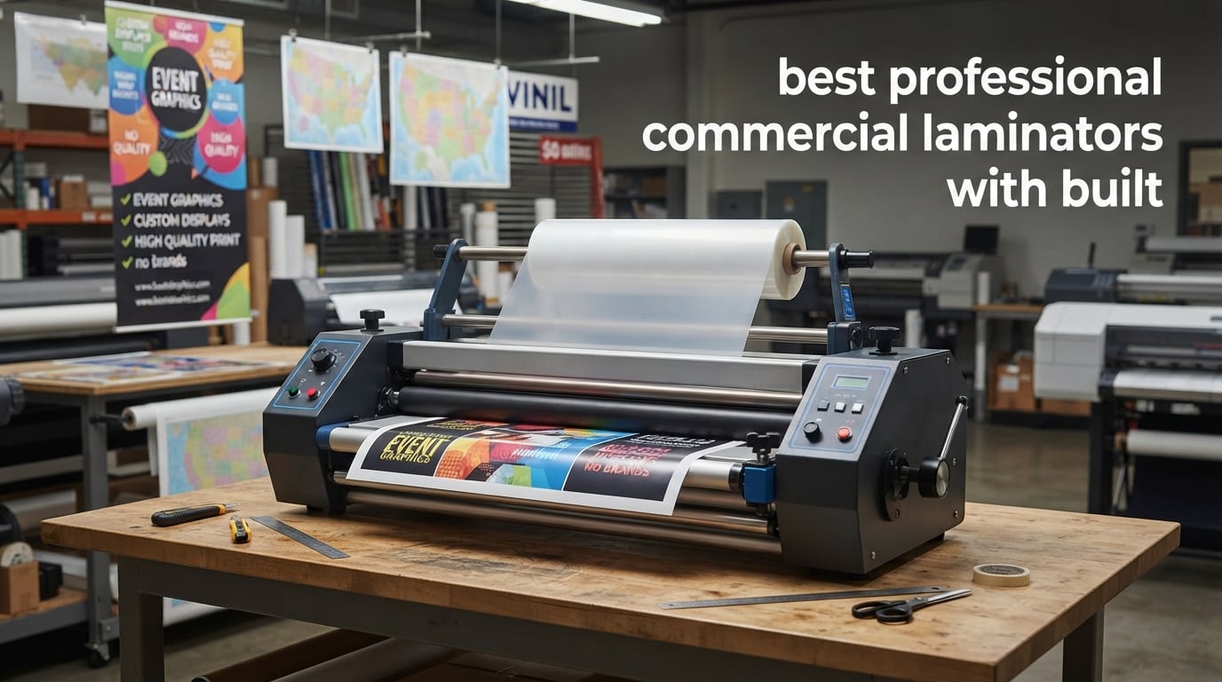 best professional commercial laminators with built