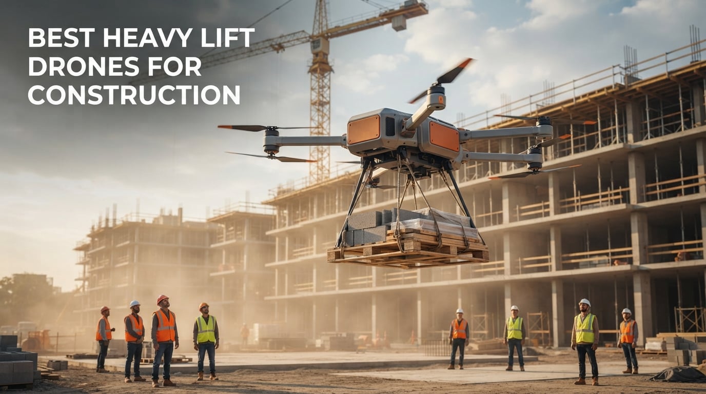 best heavy lift drones for construction