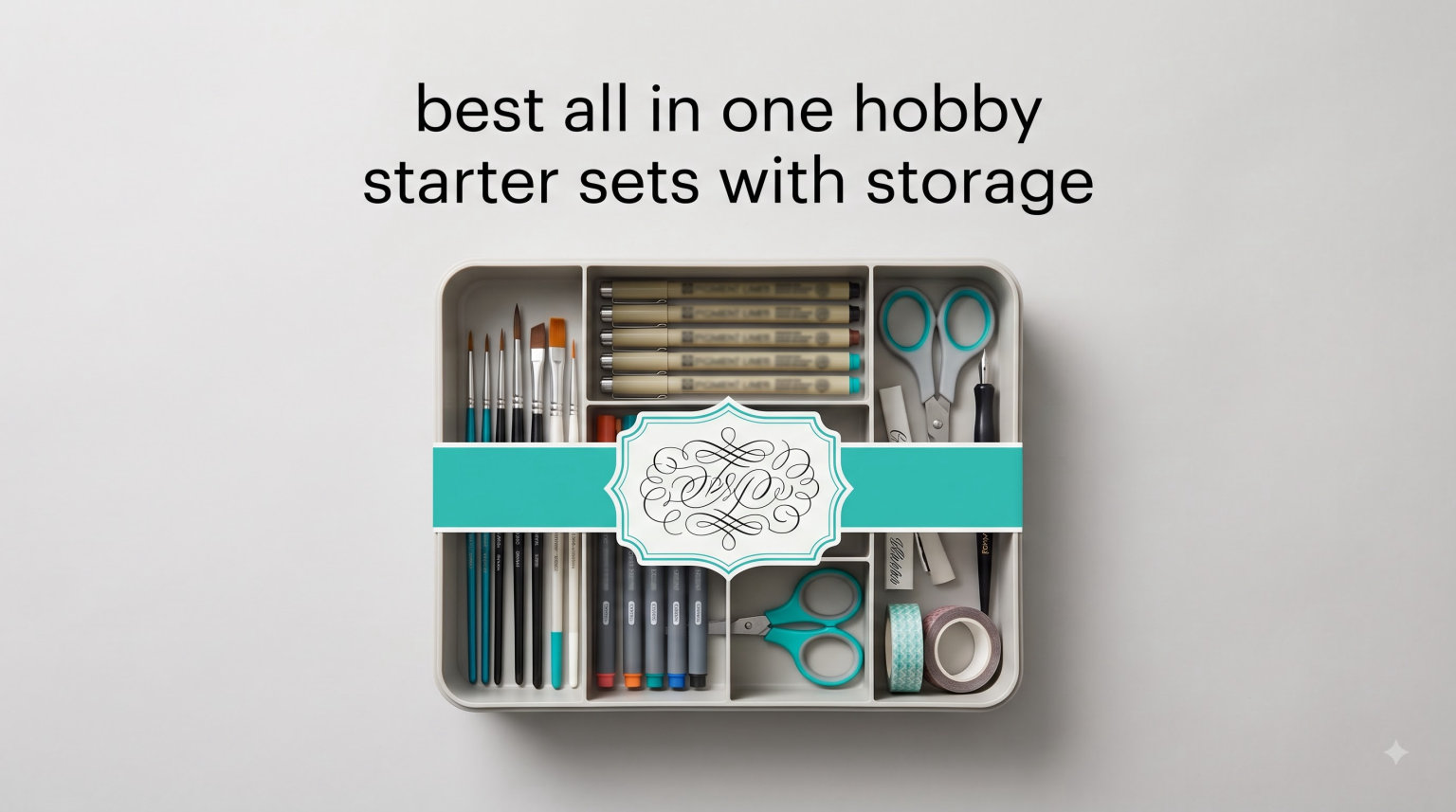 best all in one hobby starter sets with storage