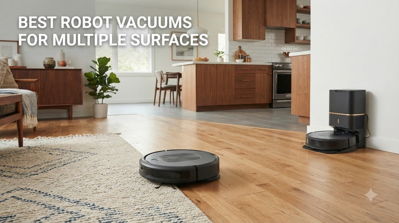 best robot vacuums for multiple surfaces
