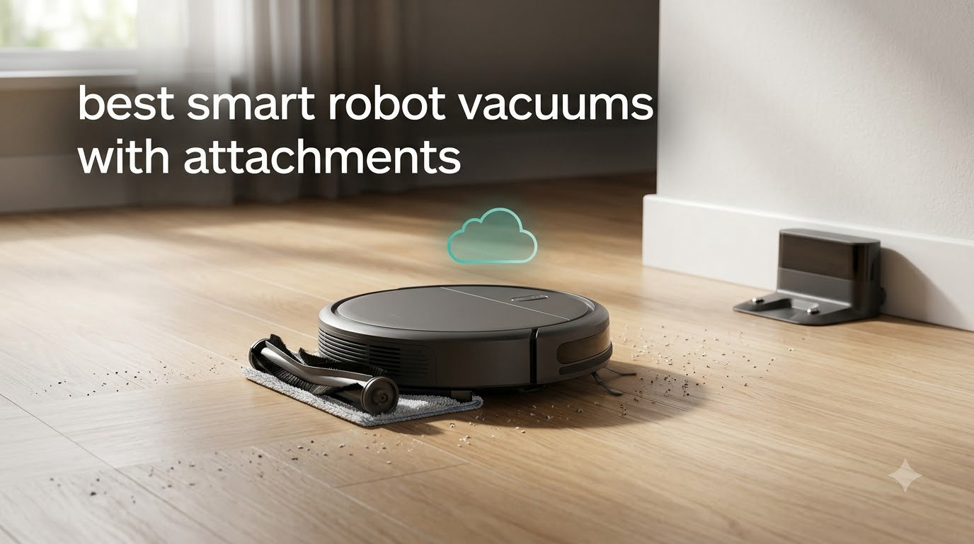 best smart robot vacuums with attachments