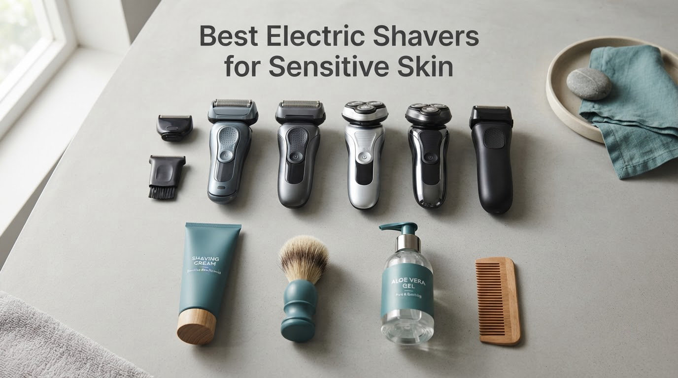 Best Electric Shavers for Sensitive Skin
