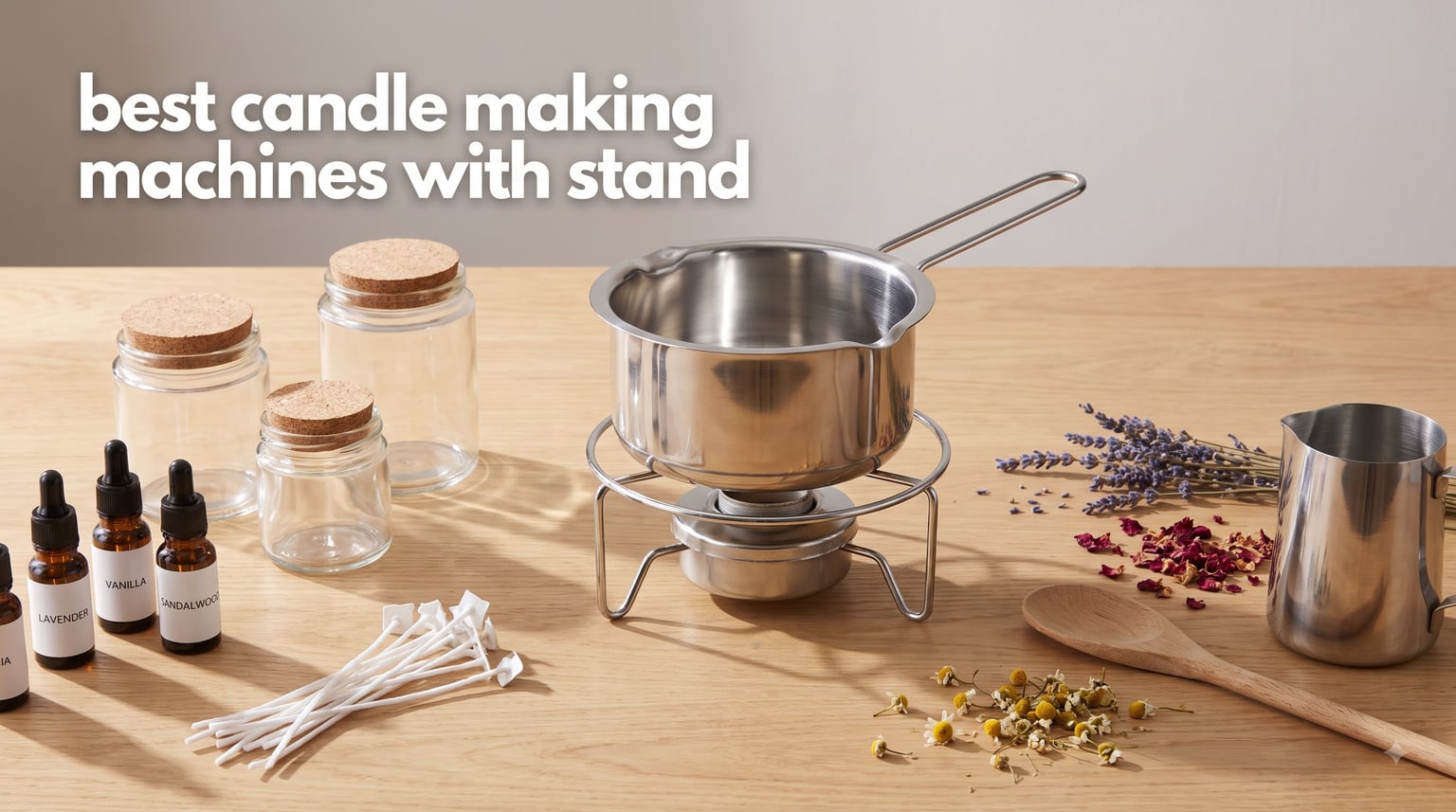 best candle making machines with stand