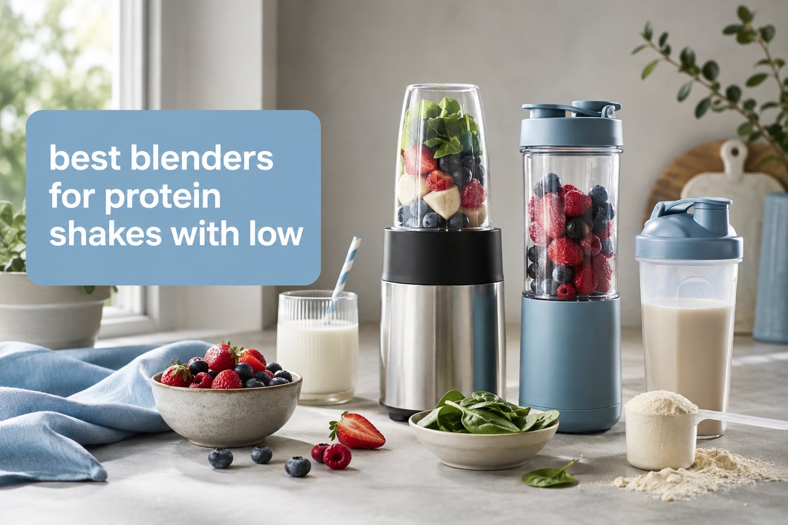 best blenders for protein shakes with low